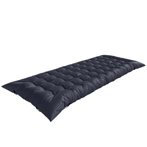 Image of camping gear - Sleeping Mat, Camping Mat Pad with Elastic Straps, Dark Grey