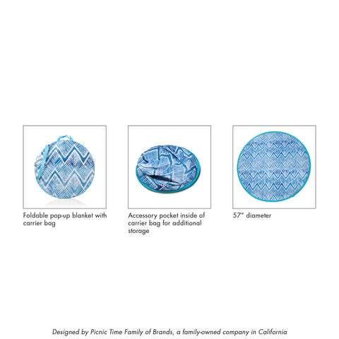 Image of Foldable Pop-Up Blanket by Oniva 57"