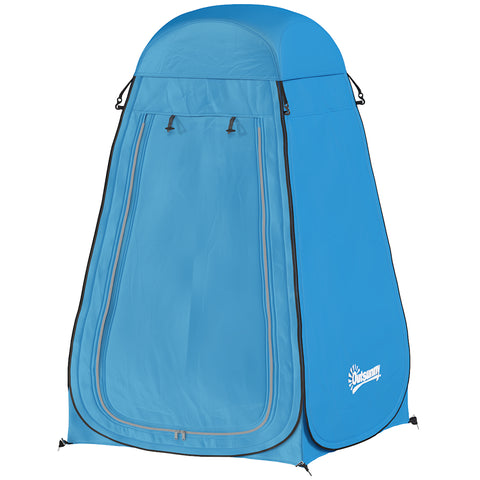 Image of camping tent - Pop Up Shower Tent, Portable Privacy Room for Outdoor Changing, Dressing, Fishing Storage with Carrying