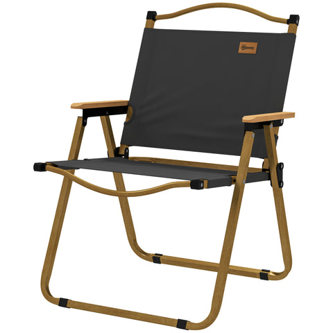 Image of camping furniture - Camping Chair, Lightweight Folding Chair, Portable Armchair, Excellent for Festivals, Fishing, Dark