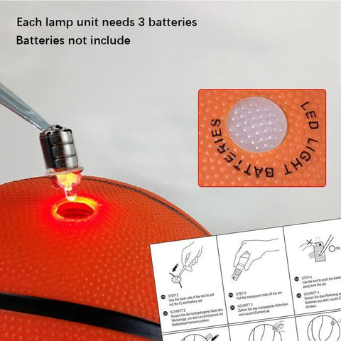 Image of LED Glowing Basketball