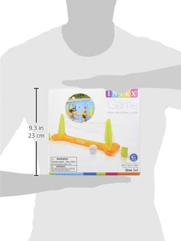 Image of Intex Pool Volleyball Game, 94" X 25" X 36", for Ages 6+