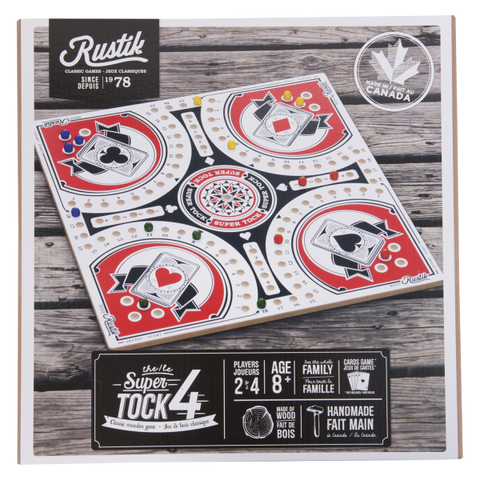 Image of RUSTIK Tock Game 4 Players 15 inch