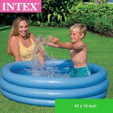 Image of Intex Crystal Blue Inflatable Pool 45" x 10"