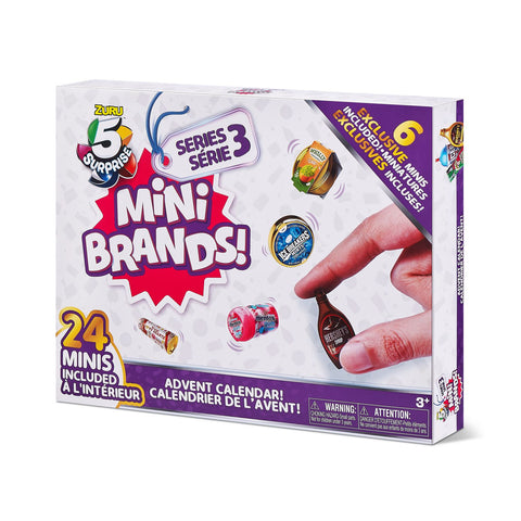 Image of ZURU 5 Surprise Mini-Brands Series 3 Advent Calendar
