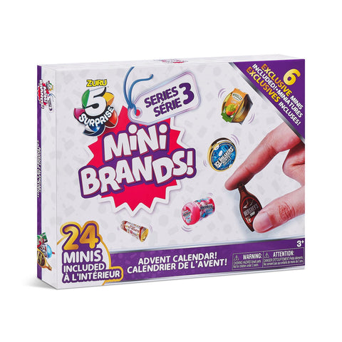 Image of ZURU 5 Surprise Mini-Brands Series 3 Advent Calendar