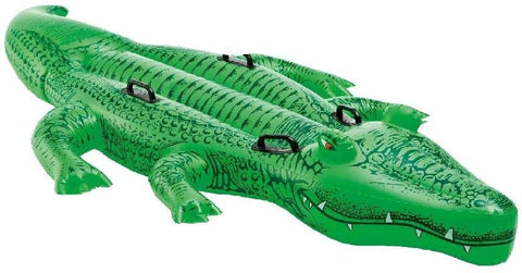 Image of Intex Giant Gator Ride-On, 80" X 45", for Ages 3+