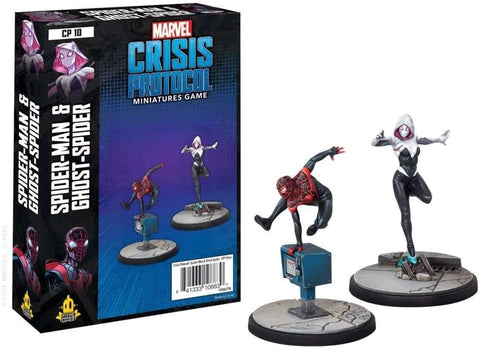Image of Marvel Crisis: Protocol – Ghost-Spider & Spiderman | Marvel Miniatures Game