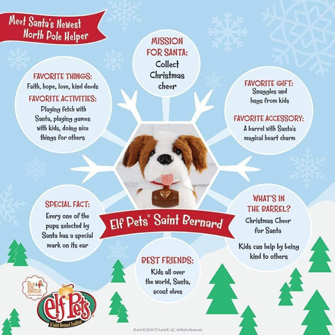 Image of The Elf on the Shelf - Elf Pets: A St. Bernard Tradition