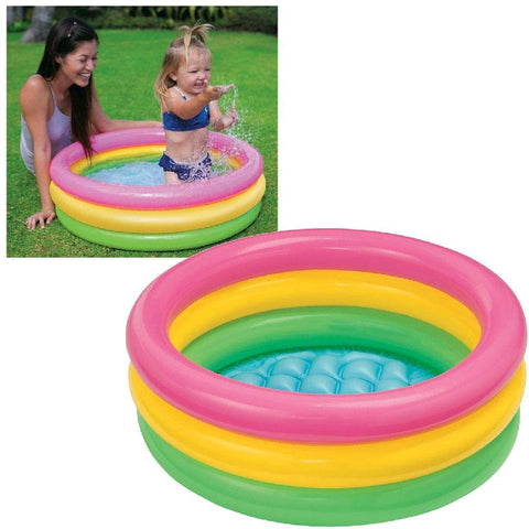 Image of Intex Sunset Glow Baby Pool (34 in x 10 in)