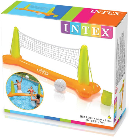 Image of Intex Pool Volleyball Game, 94" X 25" X 36", for Ages 6+