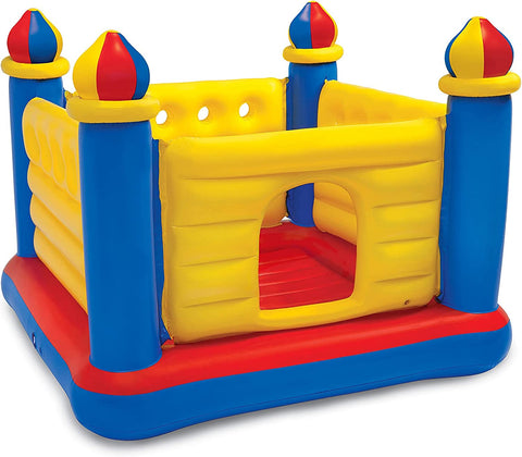 Image of Intex Jump-O-Lene Castle Inflatable Bouncer 69" X 69" X 53"