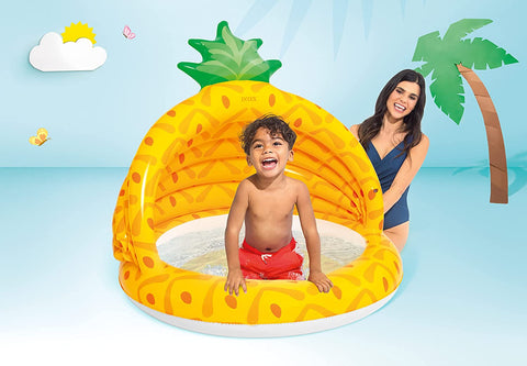 Image of Intex Pineapple Baby Pool 40in x 37in