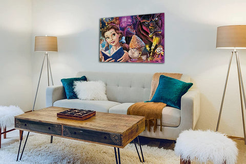 Image of Ravensburger Puzzle Princess Belle from Disney Classic Movie Beauty and the Beast Buy at Outdoor Fun Gears