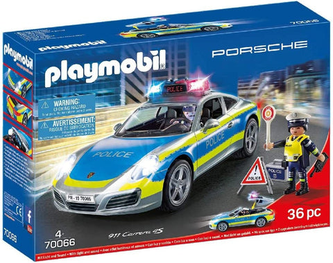 Image of Products Playmobil Porsche 911 Carrera 4S Police