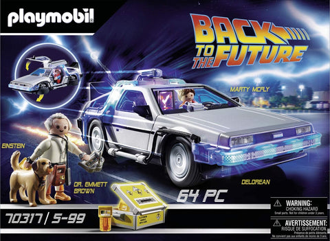 Image of Playmobil 70317 Back to the Future Delorean