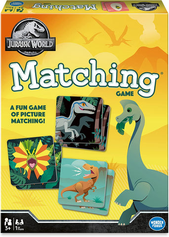 Image of Wonder Forge - Jurassic World Matching Game Buy at www.outdoorfungears.com