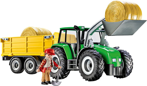 Image of Playmobil - 9317 Tractor with Trailer