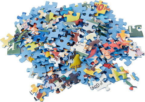 Image of Ravensburger 19874 Disney Vintage Movie Posters 1000 Piece Puzzle for Adults, Every Piece is Unique, Softclick Technology Means Pieces Fit Together Perfectly. Buy at Outdoor Fun Gears
