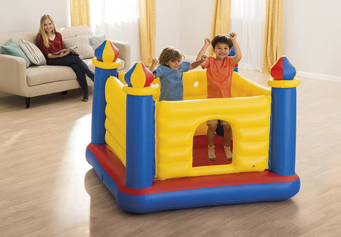 Image of Intex Jump-O-Lene Castle Inflatable Bouncer 69" X 69" X 53"