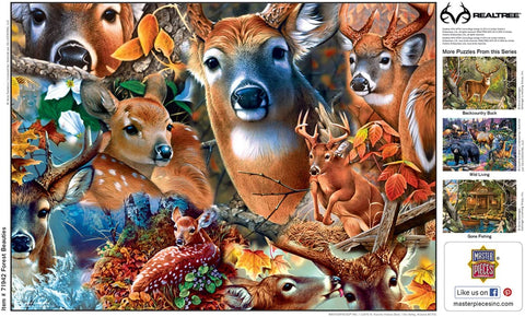 Image of MasterPieces Realtree - Forest Beauties 1000 Piece Jigsaw Puzzle