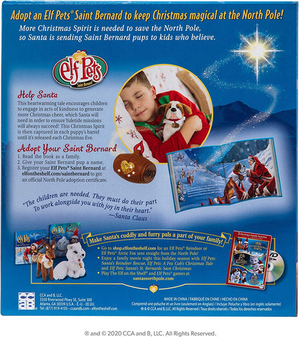Image of The Elf on the Shelf - Elf Pets: A St. Bernard Tradition