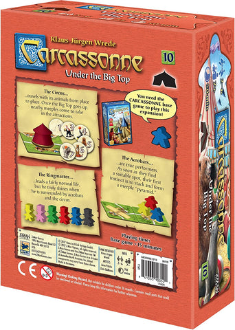 Image of Zman Games Carcassonne Expansion 10: Under the Big Top