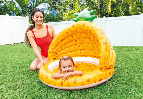 Image of Intex Pineapple Baby Pool 40in x 37in