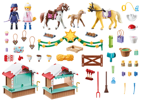 Image of Playmobil 70395 Spirit Riding Free A Miradero Christmas