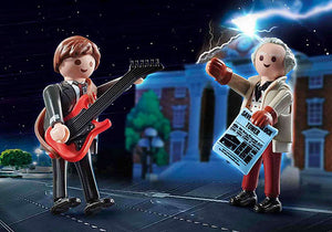 Playmobil 70459 Back to The Future Marty McFly and Dr. Emmett Brown