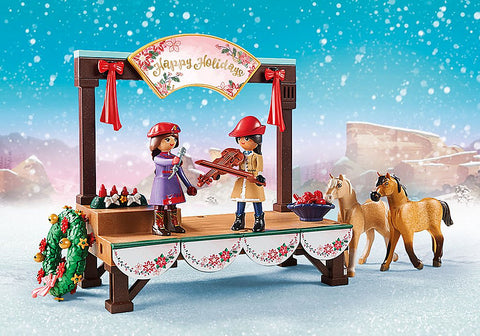 Image of Playmobil 70396 Spirit Riding Free Christmas Concert