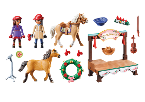 Image of Playmobil 70396 Spirit Riding Free Christmas Concert