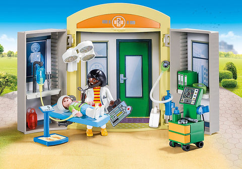 Image of Playmobil 9110 Hospital Play Box
