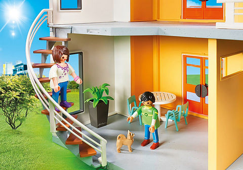 Image of Playmobil 9266 Modern House Building Set