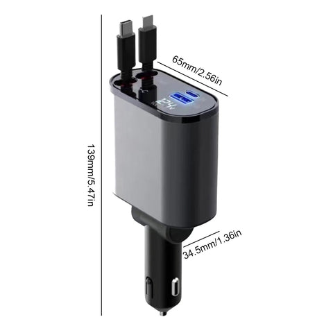 Image of Retractable Car Charger
