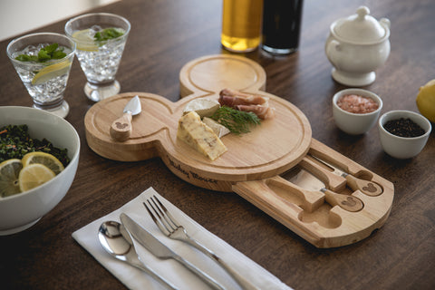Image of Mickey Head shaped cheese board