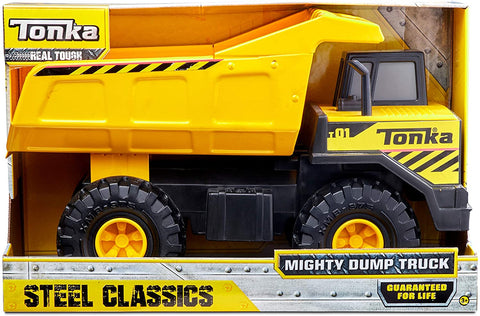 Image of Tonka Classic Steel Mighty Dump Truck Vehicle