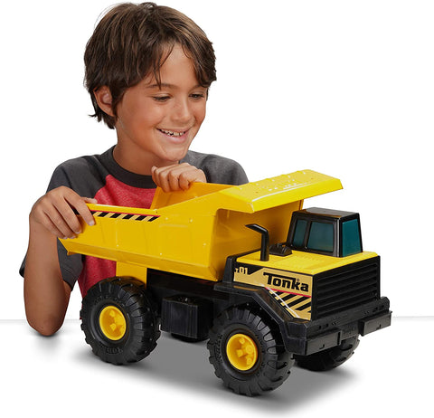 Image of Tonka Classic Steel Mighty Dump Truck Vehicle