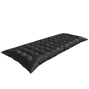 camping gear -  Sleeping Mat, Camping Mat Pad with Elastic Straps, Black