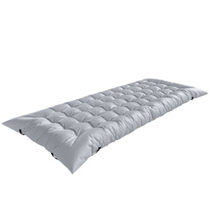camping gear -  Sleeping Mat, Camping Mat Pad with Elastic Straps, Light Grey