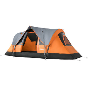 camping tent -  5-6 Person Family Tent, Outdoor Camping Tent with Lighting Hook, Carrying Bag for Camping, Hiking and Tr