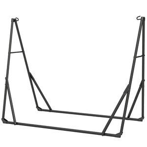 hammock stand -  9.5ft Hammock Stand Only, Portable Adjustable Foldable Powder-Coated Steel Hammock Frame, Black