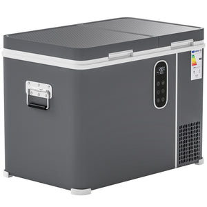 electric cooler -  12 Volt Car Refrigerator, Dual Zone 48 QT Car Fridge with App Control, 12/24V DC and 100-240V AC,