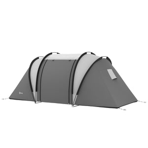camping tent -  Camping Tent with 2 Bedrooms and Living Area, 3000mm Waterproof Family Tent, for Fishing Hiking Festival