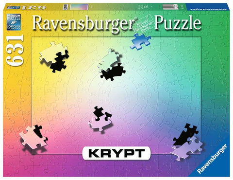 Image of Ravensburger Krypt Gradient 631 Piece Jigsaw Puzzle Buy at www.outdoorfungears.com