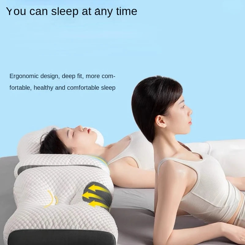 Super Ergonomic Sleep Neck Pillow