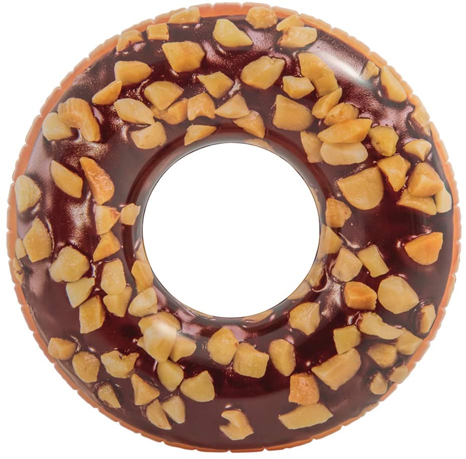 Intex Inflatable Nutty Chocolate Donut Tube
