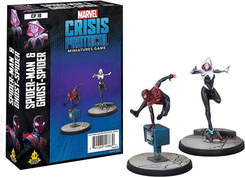 Image of Marvel Crisis: Protocol – Ghost-Spider & Spiderman | Marvel Miniatures Game