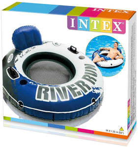 Intex River Run I Sport Lounge Inflatable Water Float 53
