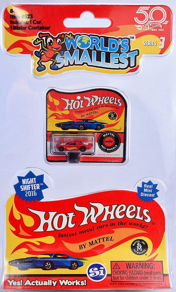 Worlds Smallest Hot Wheels Series 3 (Night Shifter)